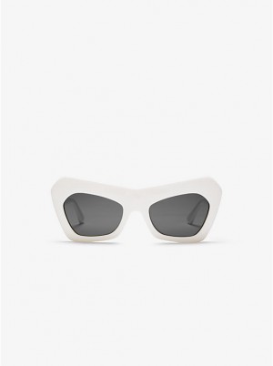 Michael Kors Cassis Women Sunglasses WHITE | USAOKZ1027