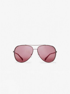 Michael Kors Chelsea Bright Women Sunglasses CORDOVAN | USAYXV1030