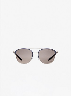 Michael Kors Dune Women Sunglasses NAVY | USAWNM1034