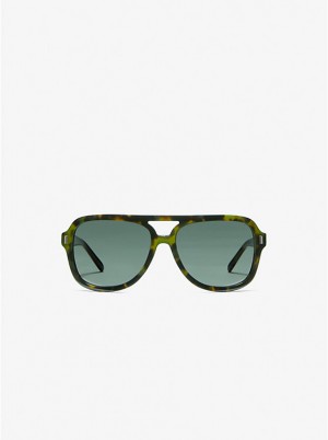 Michael Kors Durango Women Sunglasses AMAZON GREEN | USAQMQ1035