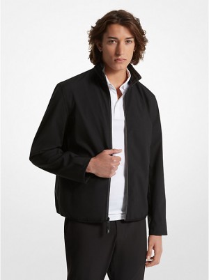 Michael Kors Kells Water-Resistant Men Jacket BLACK | USAILL2187