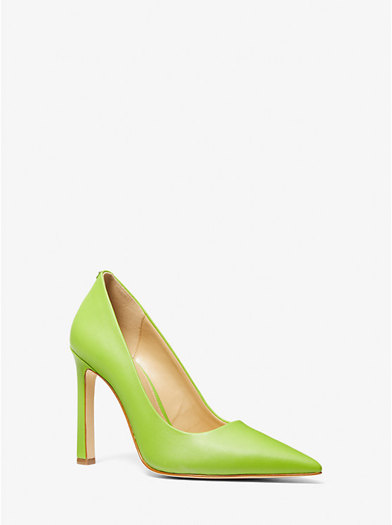 Michael Kors Amara Leather Women Pumps PEAR | USAVRN1734