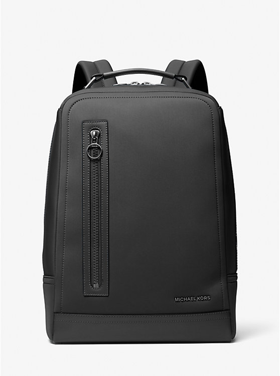 Michael Kors Brooklyn Scuba Men Backpack BLACK | USAKOY2093