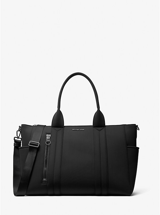 Michael Kors Brooklyn Scuba Travel Tote Men Luggage BLACK | USAUZZ2134