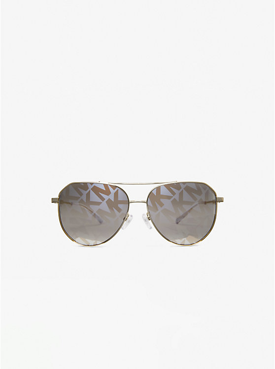 Michael Kors Cheyenne Women Sunglasses SILVER/GOLD | USATCB1031