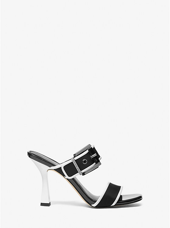 Michael Kors Colby Neoprene Women Sandals OPTIC WHITE/BLK | USAVRX1838