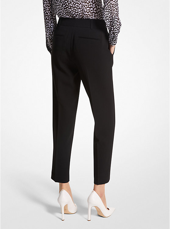 Michael Kors Crepe Women Pants BLACK | USAVRJ1429