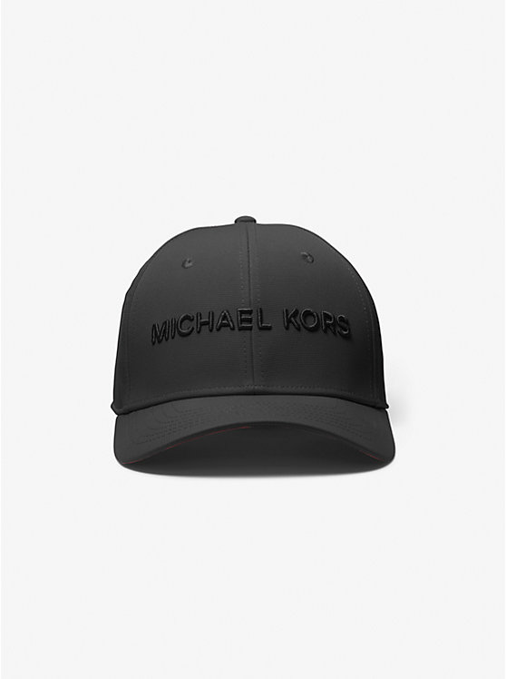 Michael Kors Embroidered Baseball Men Hat BLACK | USAMQJ2050