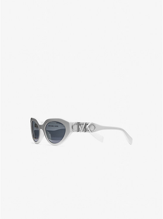 Michael Kors Empire Oval Women Sunglasses OPTIC WHITE | USARVT1039