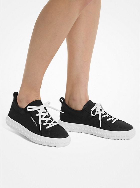 Michael Kors Grove Knit Women Sneakers BLACK | USAHAI1987