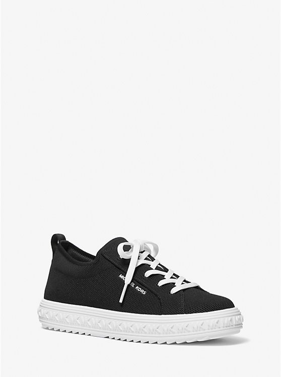 Michael Kors Grove Knit Women Sneakers BLACK | USAHAI1987