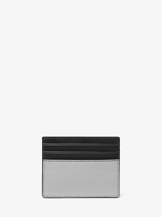 Michael Kors Hudson Empire Signature Logo Tall Men Card Holder BLACK | USAMQS2153