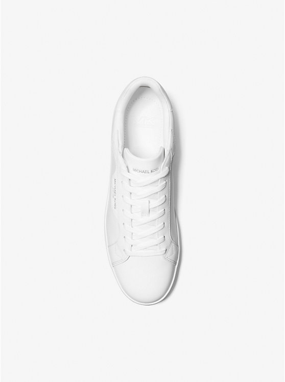 Michael Kors Keating Leather Men Sneakers OPTIC WHITE | USAGSZ2269