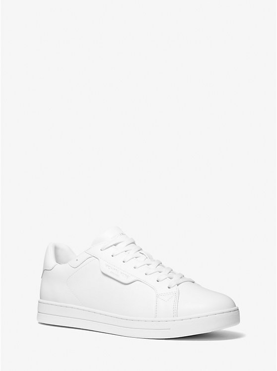 Michael Kors Keating Leather Men Sneakers OPTIC WHITE | USAGSZ2269