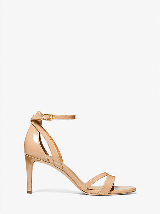 Michael Kors Kimberly Patent Women Sandals LIGHT BLUSH | USAKOR1902