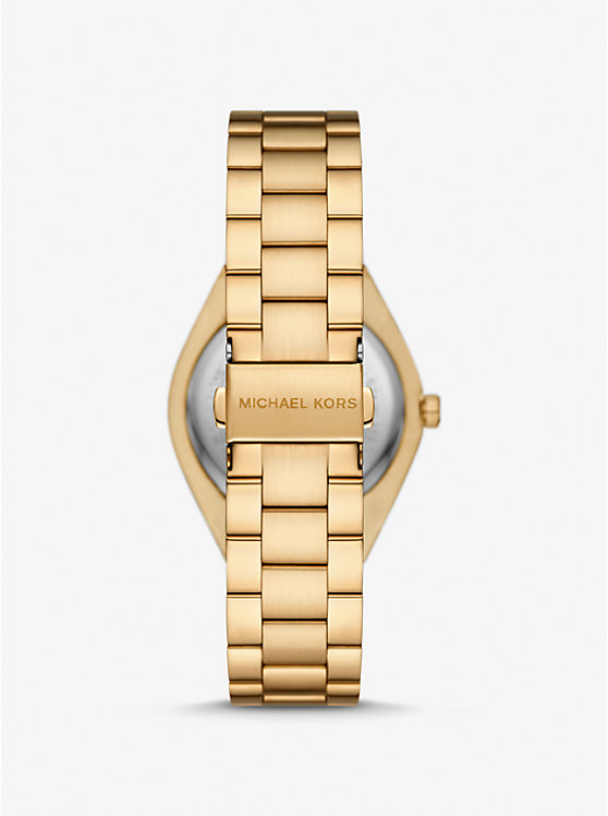 Michael Kors Lennox Gold-Tone Women Watch TURQUOISE | USABEP1584