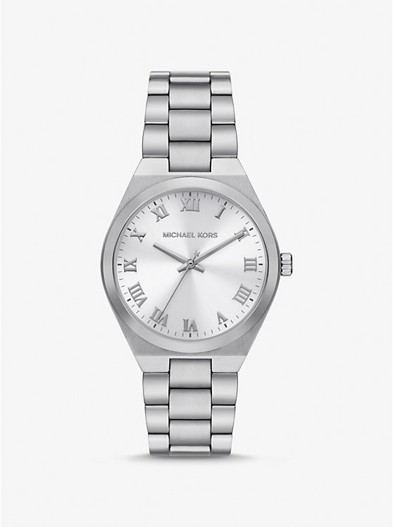 Michael Kors Lennox Silver-Tone Women Watch SILVER | USAZUF1588