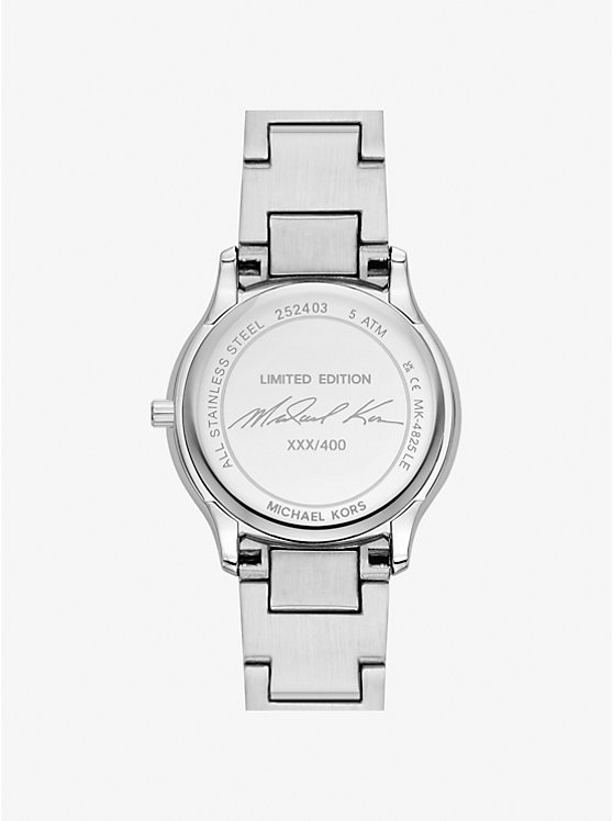 Michael Kors Limited-Edition Mini Sage Pavé Silver-Tone Women Watch SILVER | USAFDZ1594