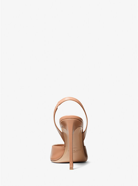 Michael Kors Marisa Leather Women Sandals SUNTAN | USAQMC1920