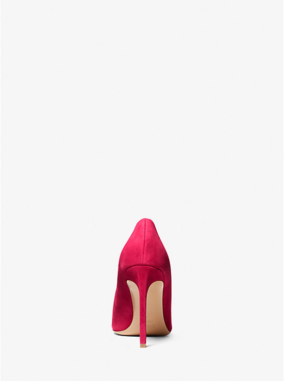 Michael Kors Martine Suede Women Pumps FUSCHIA | USASGH1752