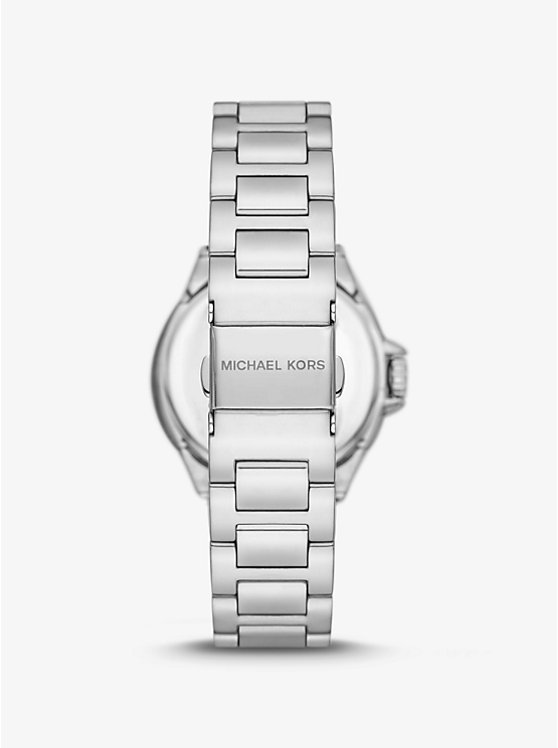 Michael Kors Mini Camille Silver-Tone Women Watch SILVER | USAUZM1601