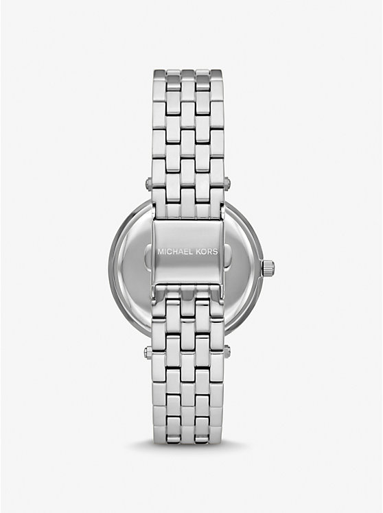 Michael Kors Mini Darci Pavé Silver-Tone Women Watch SILVER | USATCW1603