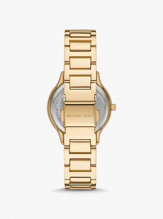 Michael Kors Mini Sage Pavé Gold-Tone Women Watch GOLD | USAEBO1610