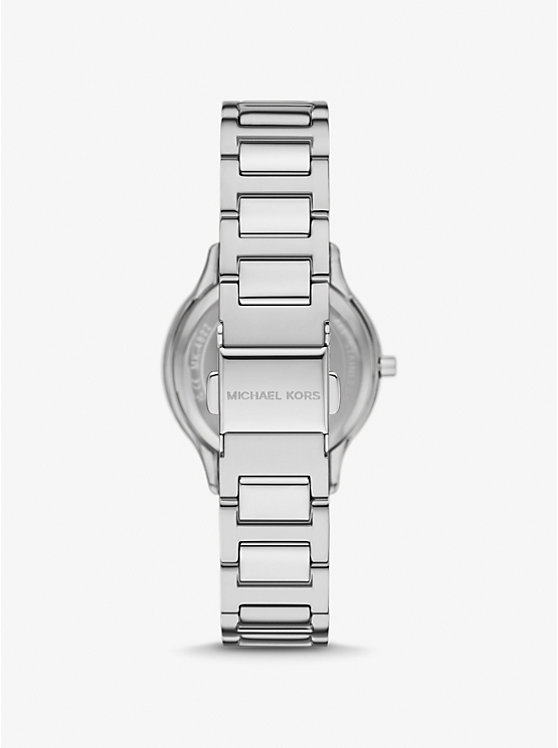 Michael Kors Mini Sage Pavé Silver-Tone Women Watch SILVER | USATCA1612