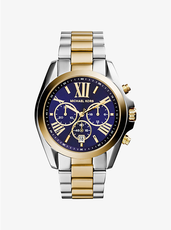 Michael Kors Oversized Bradshaw Two-Tone Men Watch TWO TONE | USAXYC2055