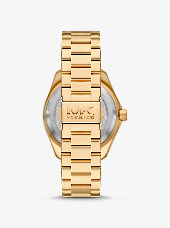 Michael Kors Oversized Maritime Gold-Tone Men Watch GOLD | USAYXP2070