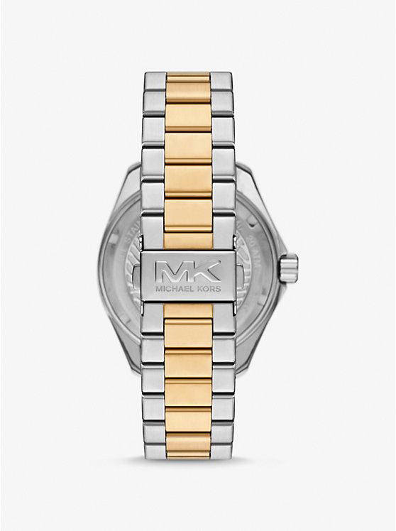 Michael Kors Oversized Maritime Two-Tone Men Watch TWO TONE | USAEBK2078