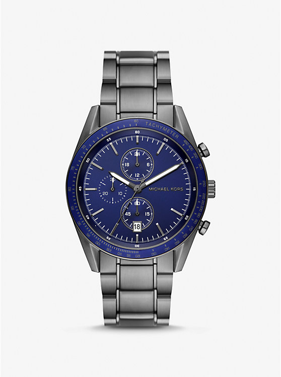 Michael Kors Oversized Warren Gunmetal Men Watch GUNMETAL | USASGM2087