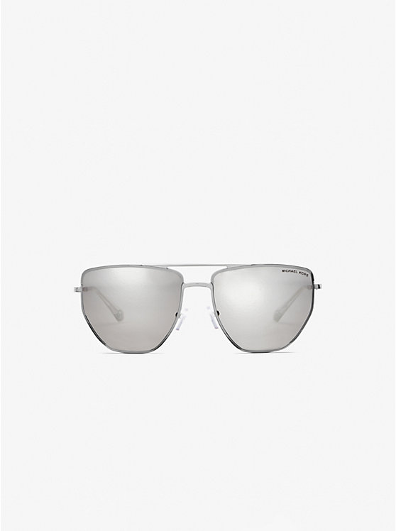 Michael Kors Paros Women Sunglasses SILVER | USACTV1057