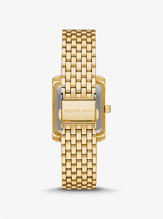 Michael Kors Petite Emery Pavé Gold-Tone Women Watch GOLD | USAAHX1649