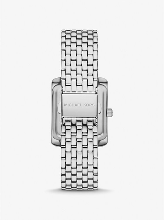 Michael Kors Petite Emery Pavé Silver-Tone Women Watch SILVER | USAPJC1650