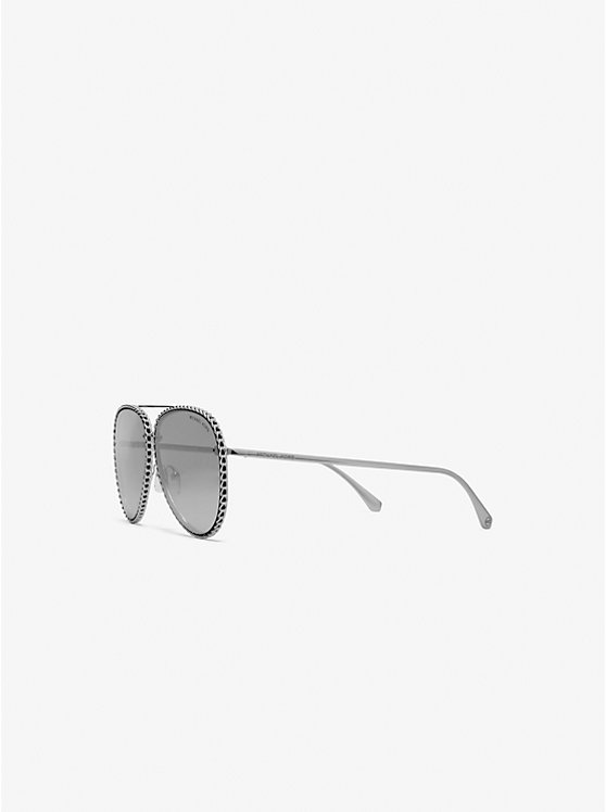 Michael Kors Portofino Women Sunglasses SILVER | USAVRB1058