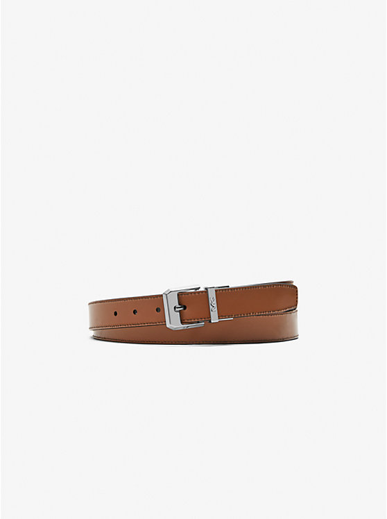 Michael Kors Reversible Leather Men Belt BLACK | USAXYA2044