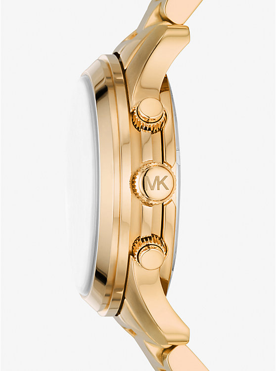 Michael Kors Runway Gold-Tone Women Watch GOLD | USAQMT1660