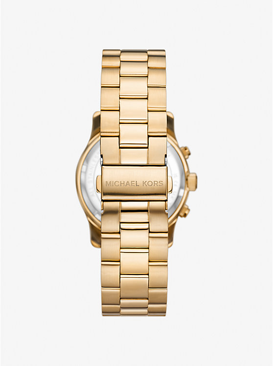 Michael Kors Runway Gold-Tone Women Watch GOLD | USAQMT1660