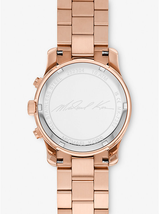 Michael Kors Runway Rose Gold-Tone Women Watch ROSE GOLD | USAOKD1668