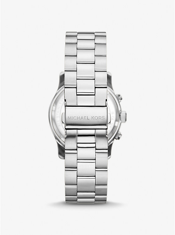 Michael Kors Runway Silver-Tone Men Watch SILVER | USAGSE2090