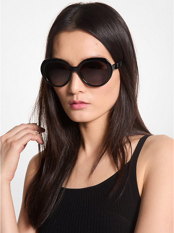 Michael Kors San Lucas Women Sunglasses BLACK | USANWM1060