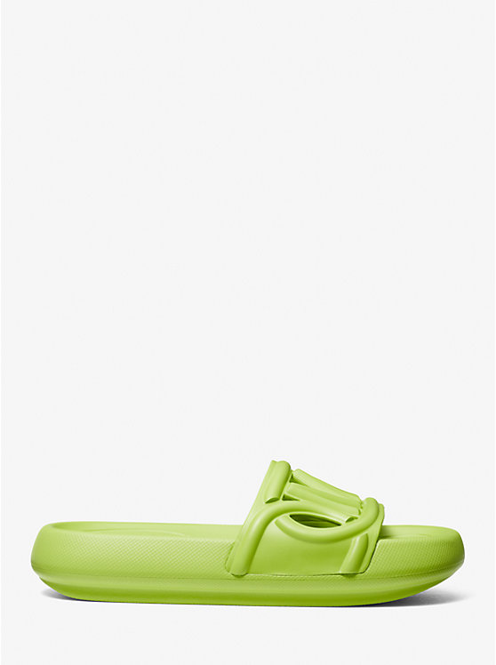 Michael Kors Splash Scuba Slide Women Sandals PEAR | USAILS1964