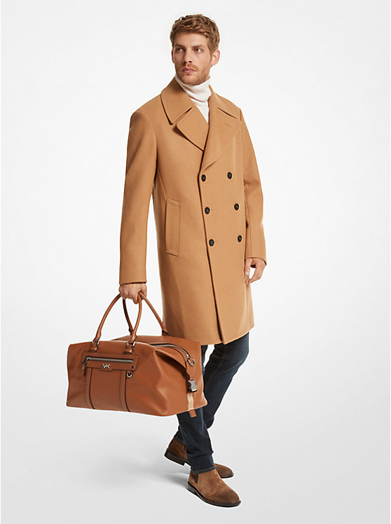 Michael Kors Varick Leather Men Duffle Bags LUGGAGE | USATCK2132