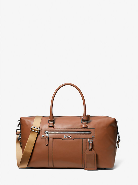 Michael Kors Varick Leather Men Duffle Bags LUGGAGE | USATCK2132